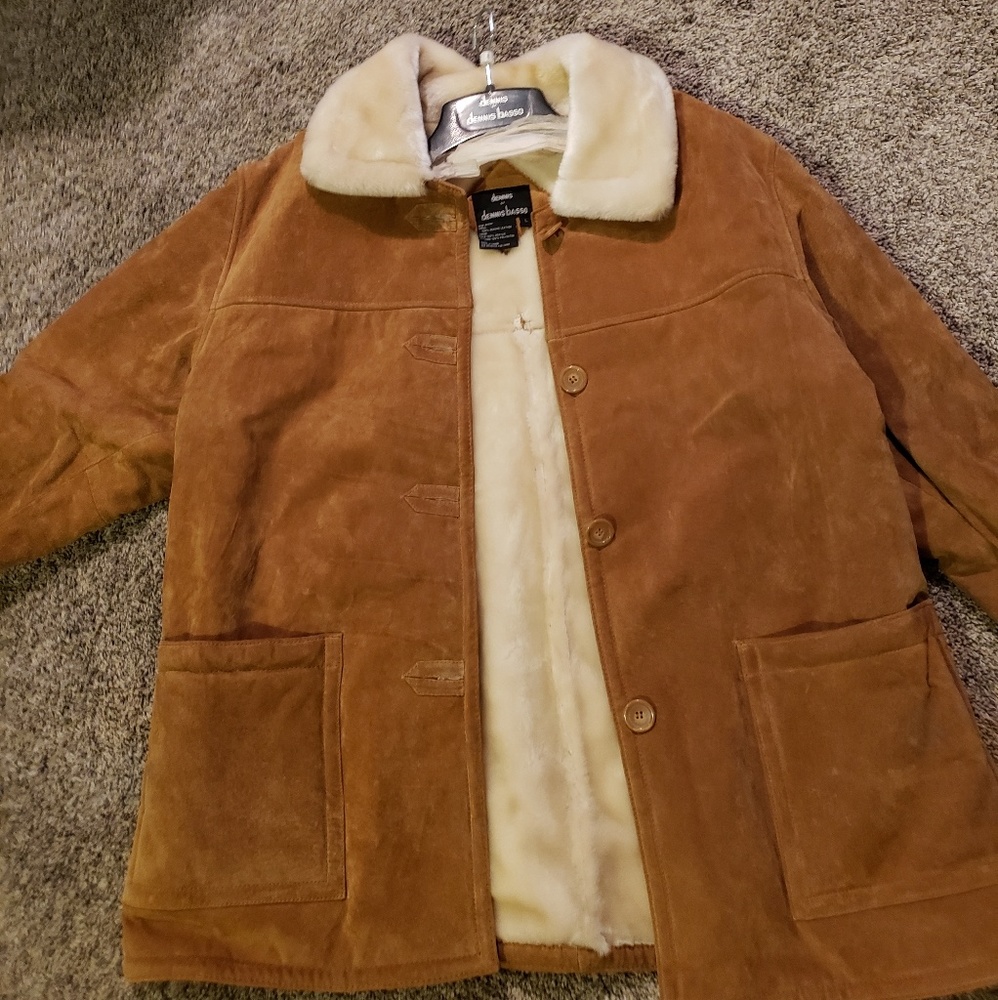 Dennis Basso Leather Jacket
